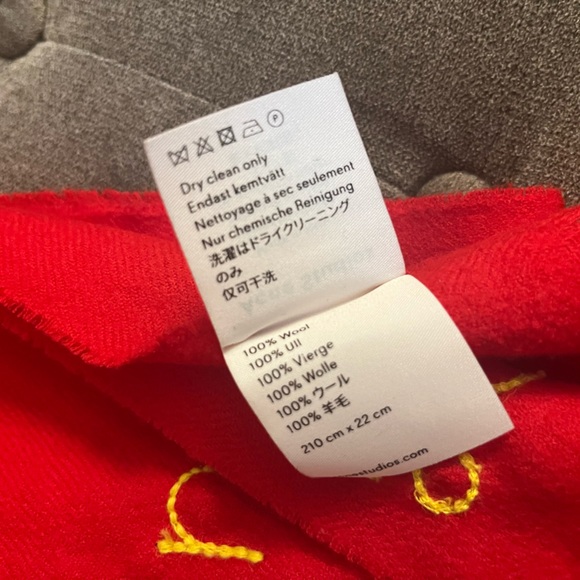 Acne Studios Skinny Scarf - Picture 5 of 5